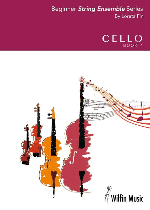 Beginner String Ensemble Series Cello Book 1-String Ensemble-Wilfin Music-Engadine Music