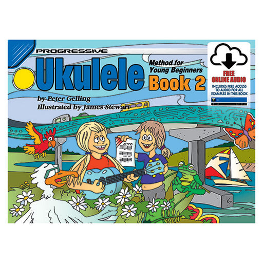 Progressive Ukulele Method for the Young Beginner - Book 2/Online Audio