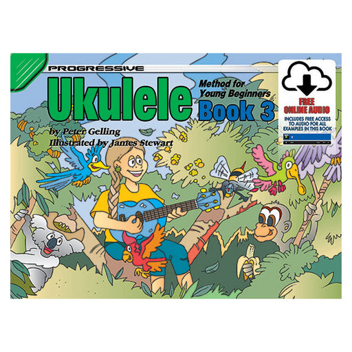 Progressive Ukulele Method for the Young Beginner - Book 3/Online Audio