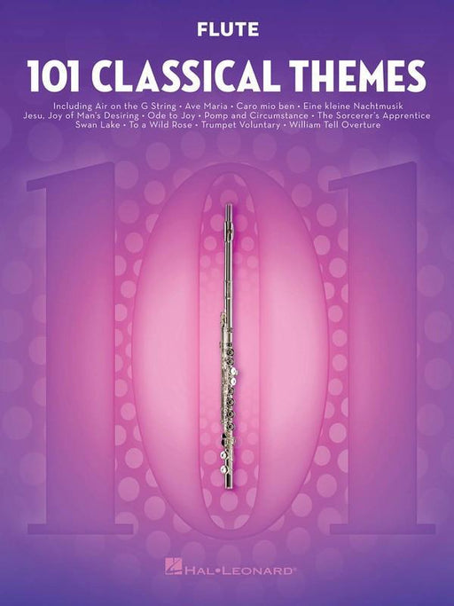 101 Classical Themes for Flute-Woodwind-Hal Leonard-Engadine Music