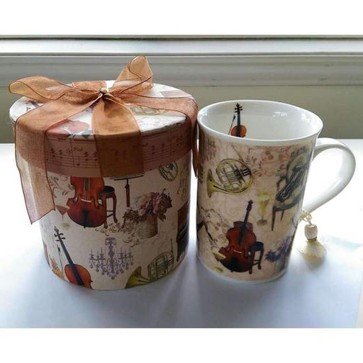 Elegant Music Mug with Gift Box