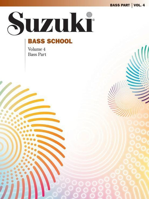 Suzuki Bass School Volume 4 - Bass Book