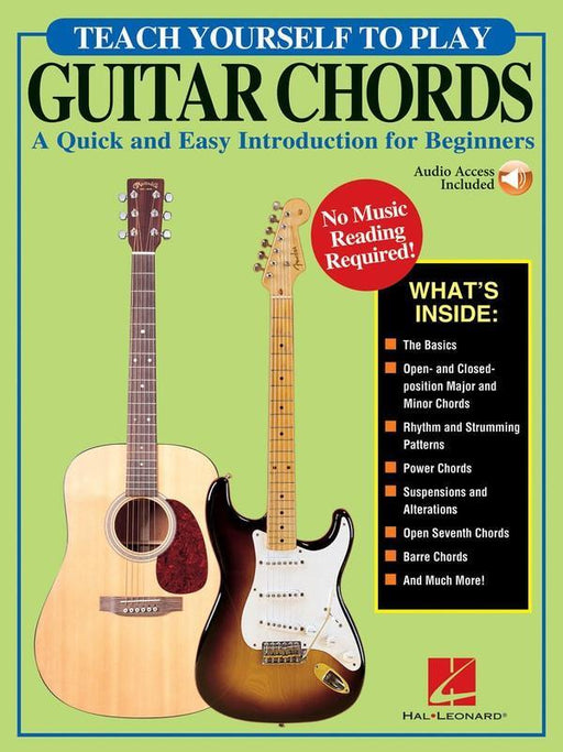 Teach Yourself to Play Guitar Chords-Guitar & Folk-Hal Leonard-Engadine Music