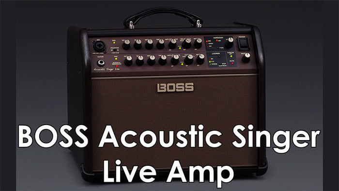 Boss Acoustic Singer Live Amp Review