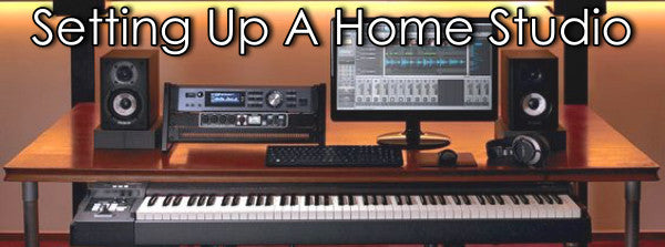 Engadine Music's Guide To Setting Up A Home Studio