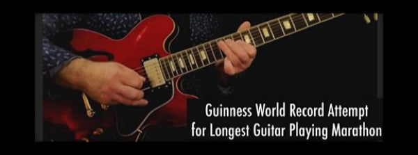 Guinness World Record Attempt for The Longest Guitar Playing Marathon