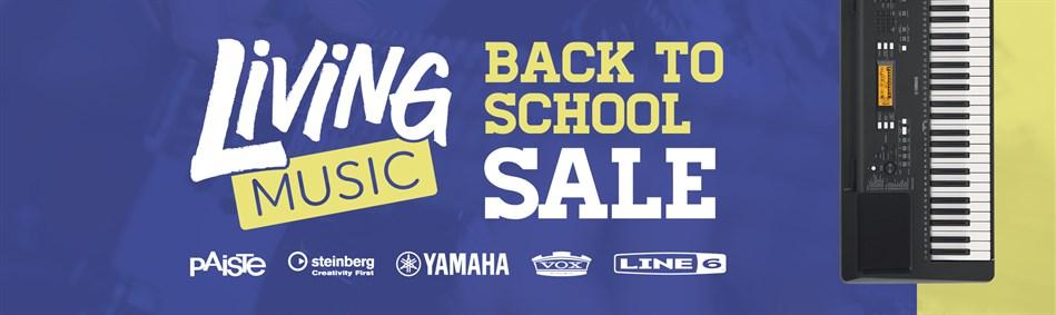 Yamaha Living Music Sale-Back To School 2019