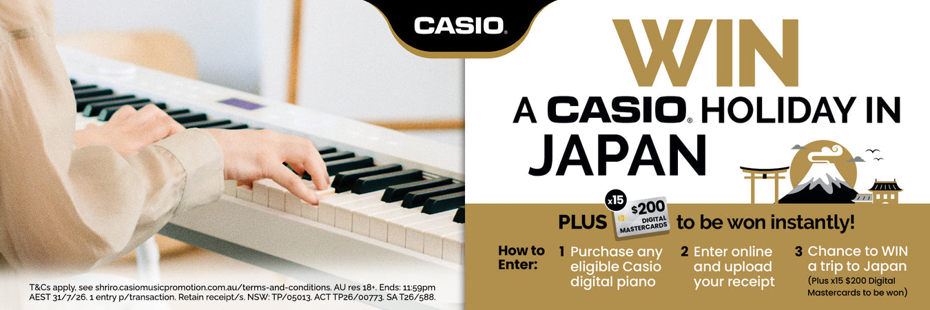Win A Trip To Japan With Casio!