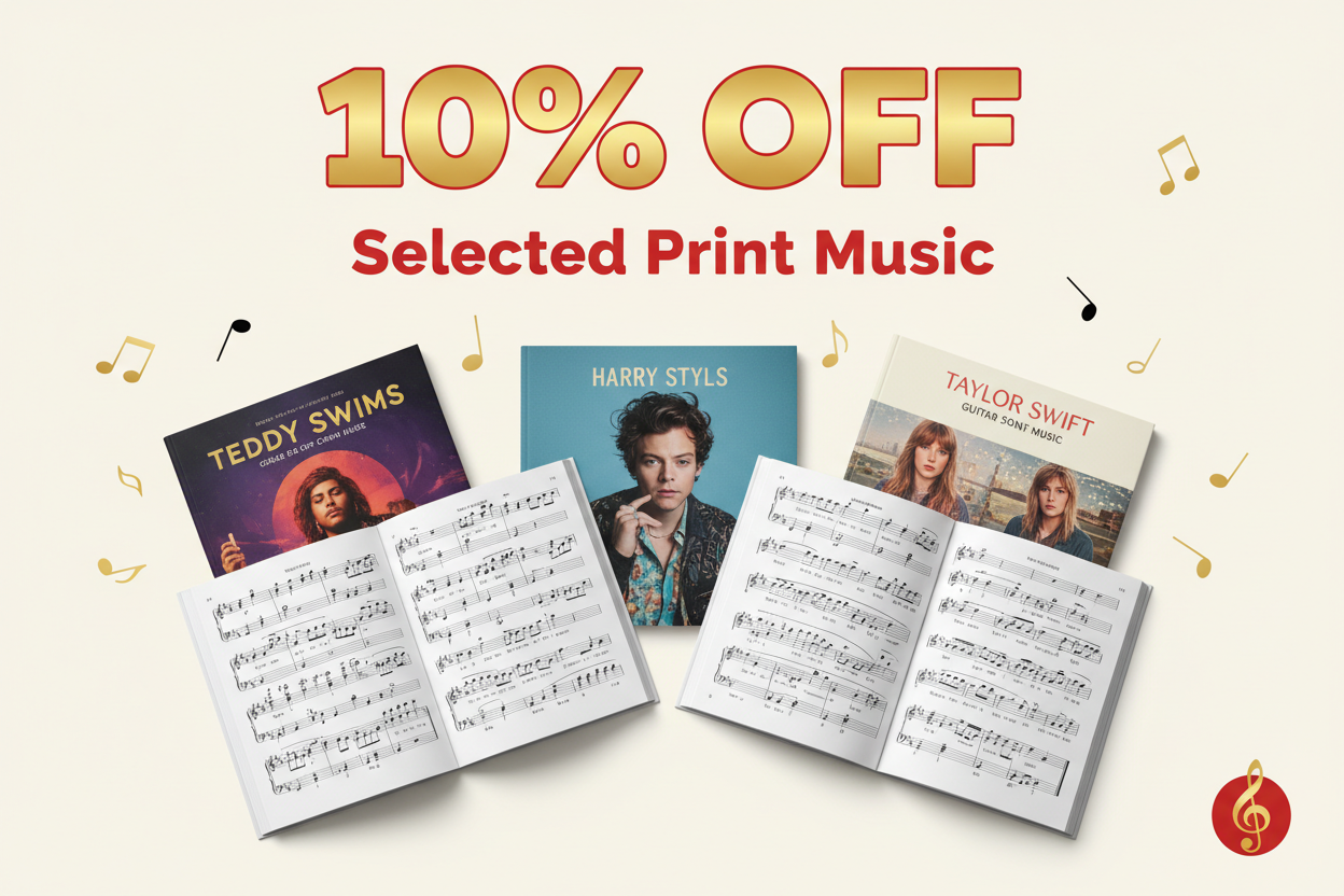 10% off selected Print Music 