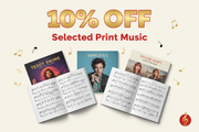 10% off selected Print Music 