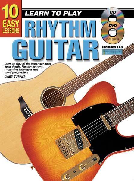 10 Easy Lessons Learn To Play Rhythm Book/Online Media