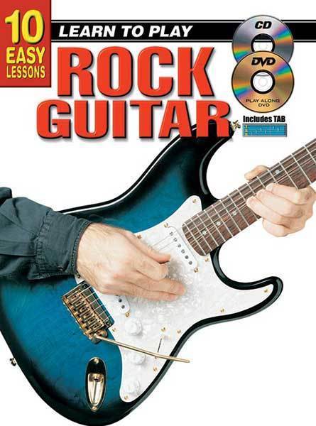 10 Easy Lessons Learn To Play Rock Guitar Book/Online Media