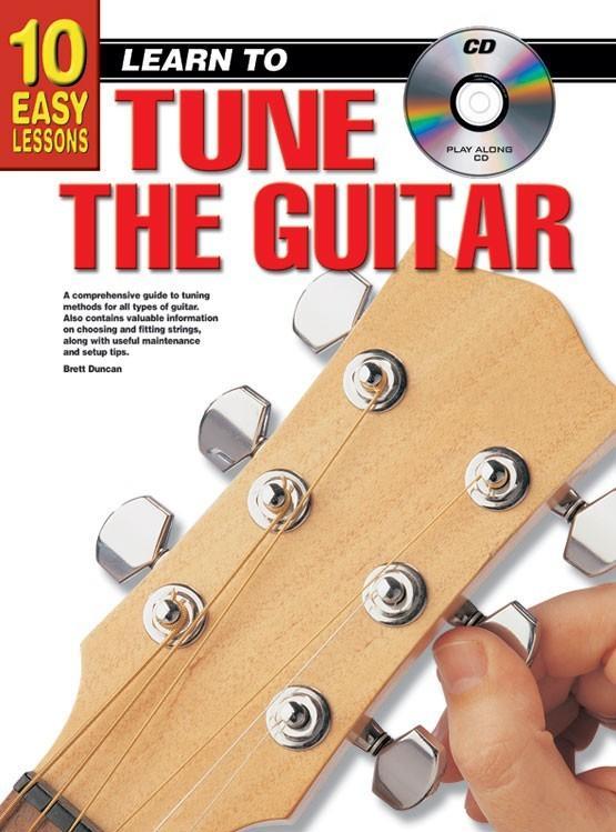 10 Easy Lessons Learn To Tune Guitar Book/Online Audio