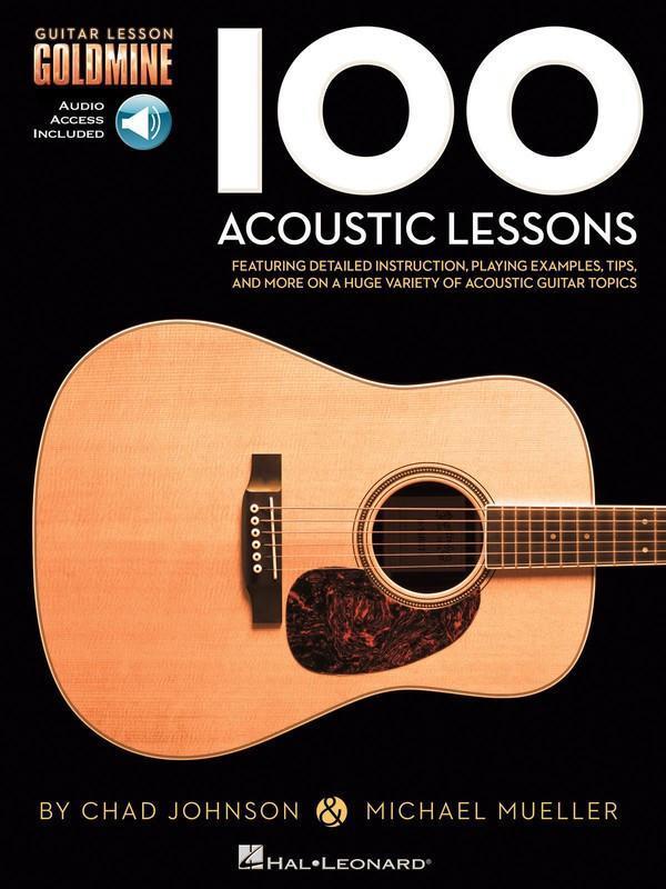 100 Acoustic Lessons, Guitar-Guitar & Folk-Hal Leonard-Engadine Music