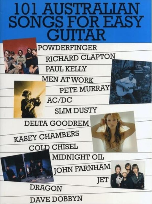 101 Australian Songs for Easy Guitar Vol. 1-Guitar & Folk-Wise Publications-Engadine Music