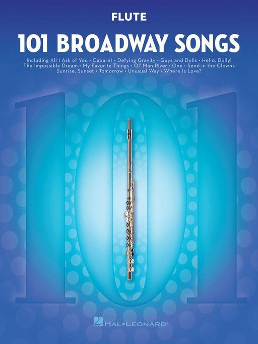 101 Broadway Songs for Flute-Woodwind-Hal Leonard-Engadine Music