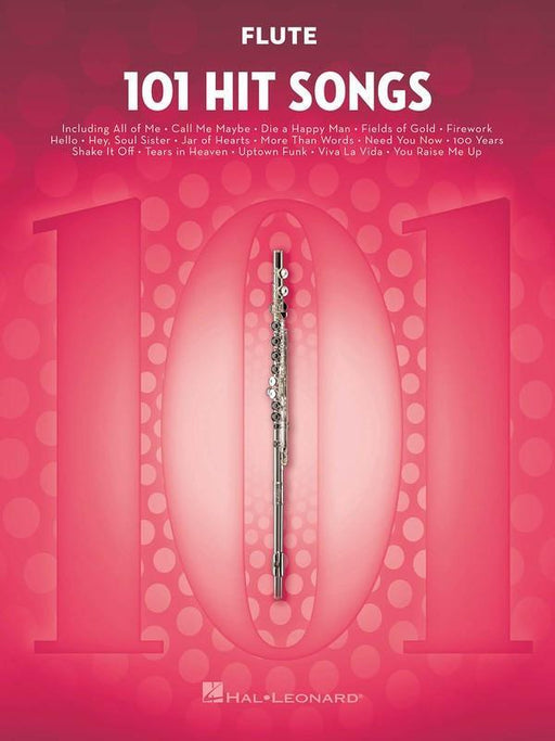 101 Hit Songs for Flute-Woodwind-Hal Leonard-Engadine Music