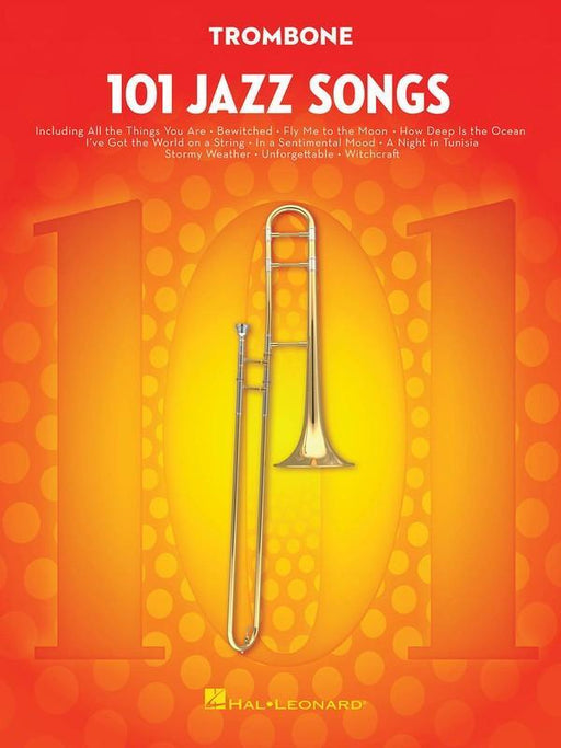 101 Jazz Songs for Trombone-Brass-Hal Leonard-Engadine Music