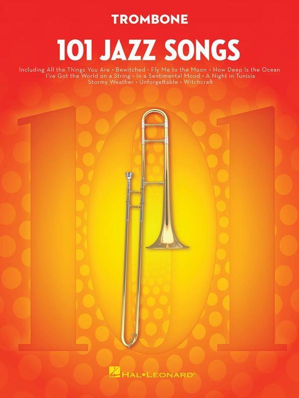 101 Jazz Songs for Trombone-Brass-Hal Leonard-Engadine Music