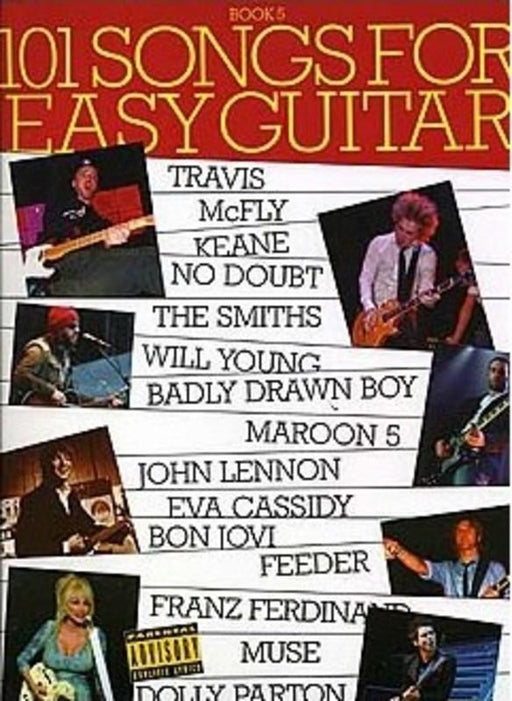 101 Songs for Easy Guitar Book 5