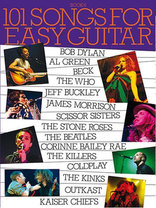 101 Songs for Easy Guitar Book 6