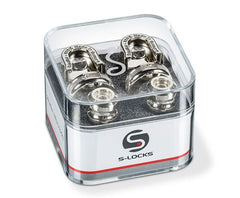Schaller Straplock Nickel S-Locks (Pair)