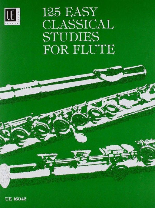 125 Easy Classical Studies for Flute-Woodwind-Universal Edition-Engadine Music