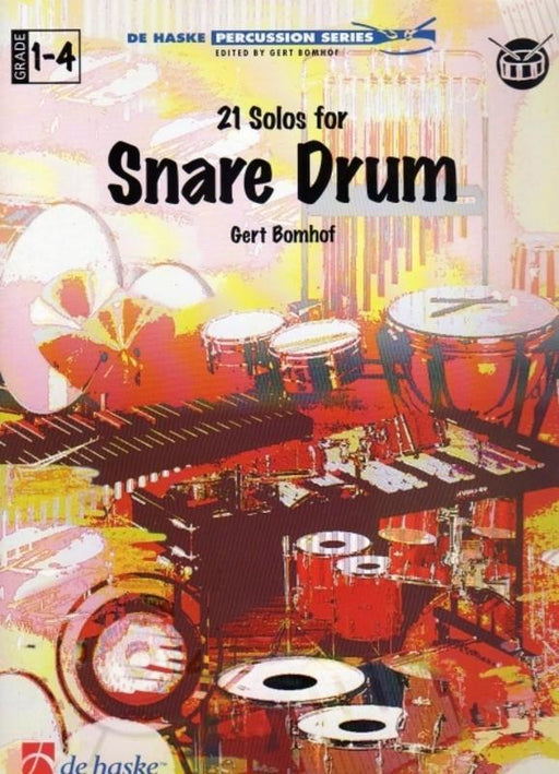 21 Solos for Snare Drum-Percussion-De Haske Publications-Engadine Music