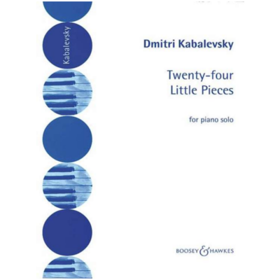 24 Little Pieces Op. 39, Kabalevsky, Piano-Piano & Keyboard-Boosey & Hawkes-Engadine Music