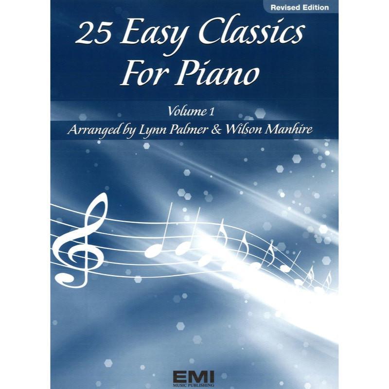 25 Easy Classics for Piano Volume 1-Piano & Keyboard-EMI Music Publishing-Engadine Music