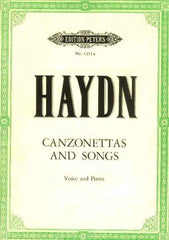 35 Canzonettas And Songs for High Voice, Joseph Haydn