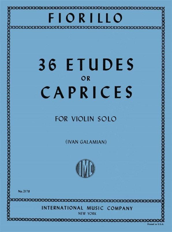 36 Etudes or Caprices