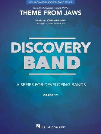 Theme From Jaws For Concert Band Discovery Band CB1.5 SC/PTS