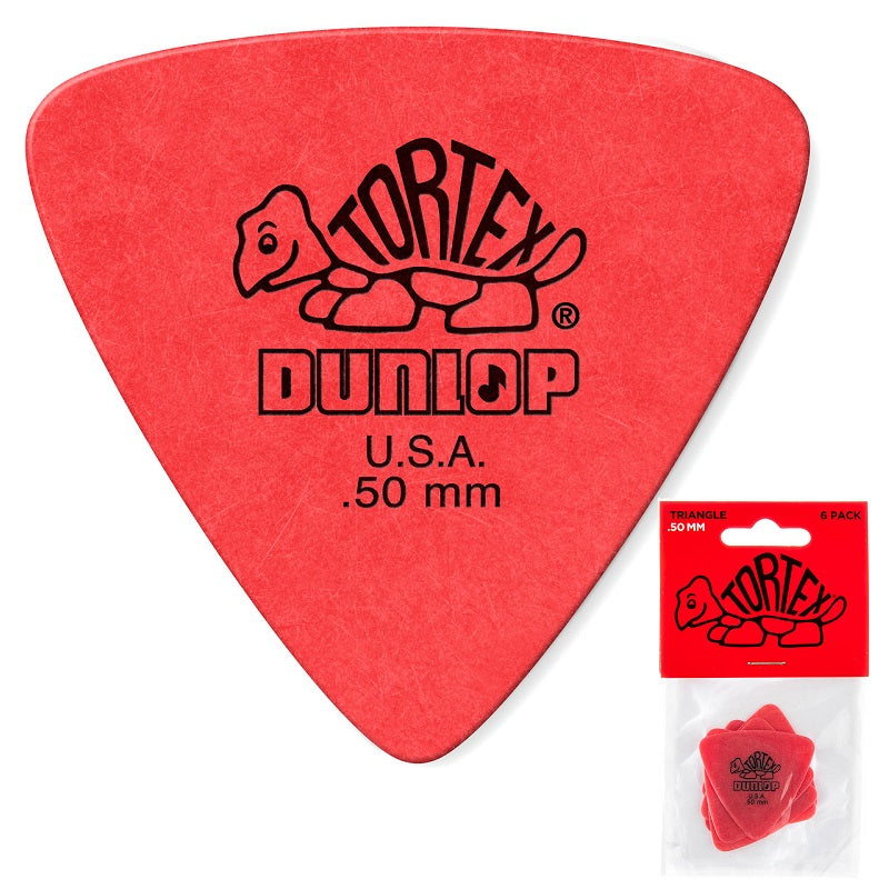 Dunlop Tortex Triangles Guitar Pick 6-Pack - Various