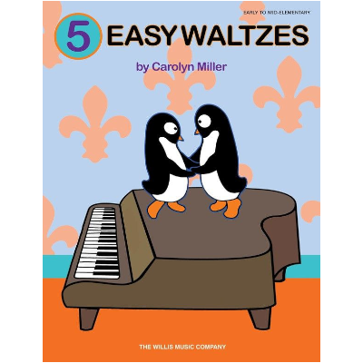 5 Easy Waltzes, Piano-Piano & Keyboard-Willis Music-Engadine Music