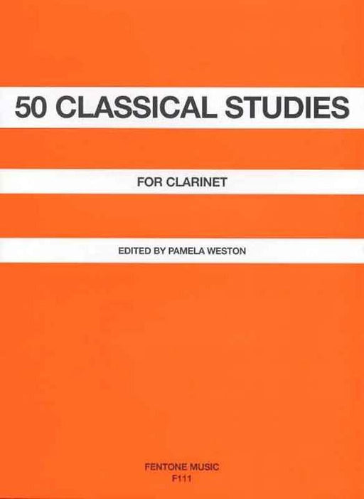 50 Classical Studies - Clarinet-Woodwind-Fentone Music-Engadine Music