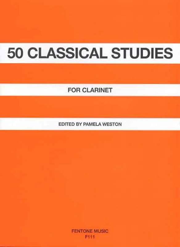 50 Classical Studies - Clarinet-Woodwind-Fentone Music-Engadine Music