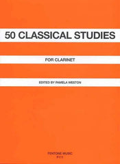 50 Classical Studies - Clarinet-Woodwind-Fentone Music-Engadine Music