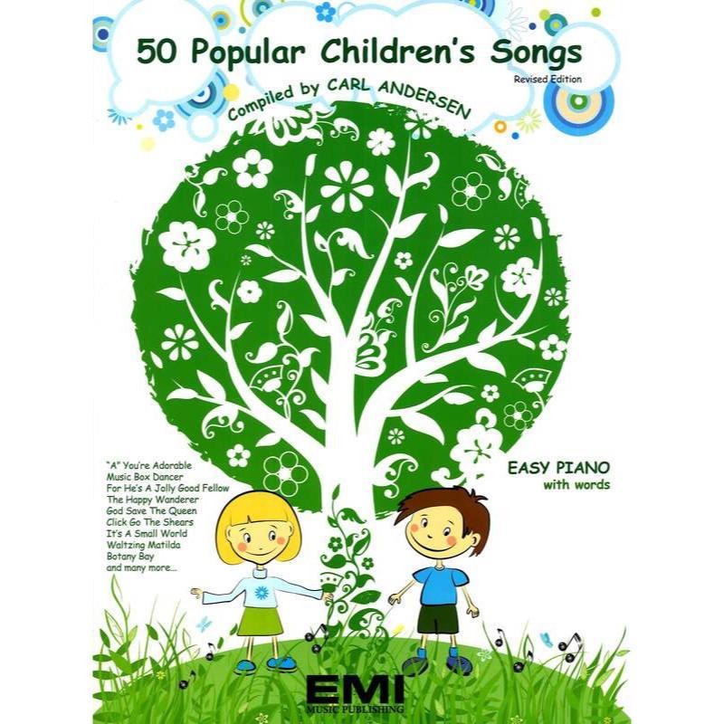 50 Popular Children's Songs-Piano & Keyboard-EMI Music Publishing-Engadine Music