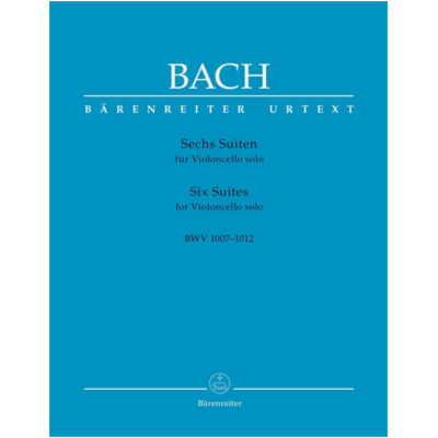 6 Suites for Cello Solo BWV 1007-1012, Bach-Strings-Barenreiter-Engadine Music