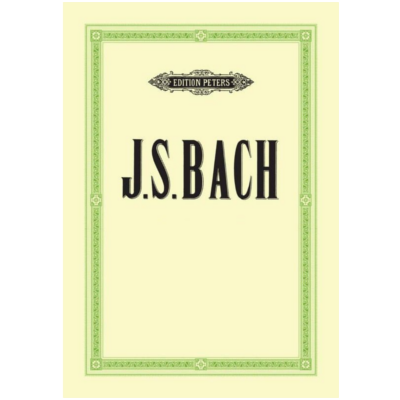 6 Violin Sonatas Vol. 1 BWV 1014-1016, Johann Sebastian Bach-Strings-Edition Peters-Engadine Music
