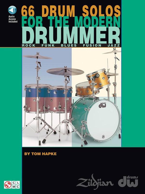 66 Drum Solos for the Modern Drummer-Percussion-Cherry Lane Music-Engadine Music