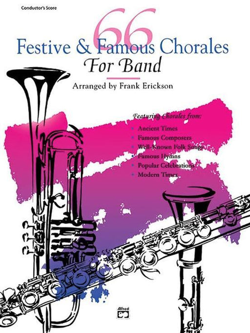 66 Festive & Famous Chorales for Band - Flute-Band Method-Alfred-Engadine Music