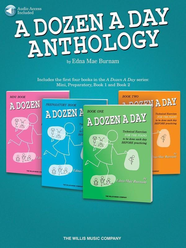 A Dozen A Day Anthology-Piano & Keyboard-Willis Music-Engadine Music