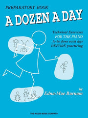 A Dozen a Day Preparatory Book-Piano & Keyboard-Willis Music-Engadine Music