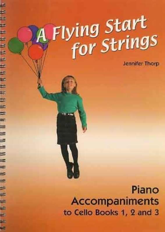 A Flying Start For Strings - Cello Piano Accompaniment-Strings-Flying Strings-Engadine Music