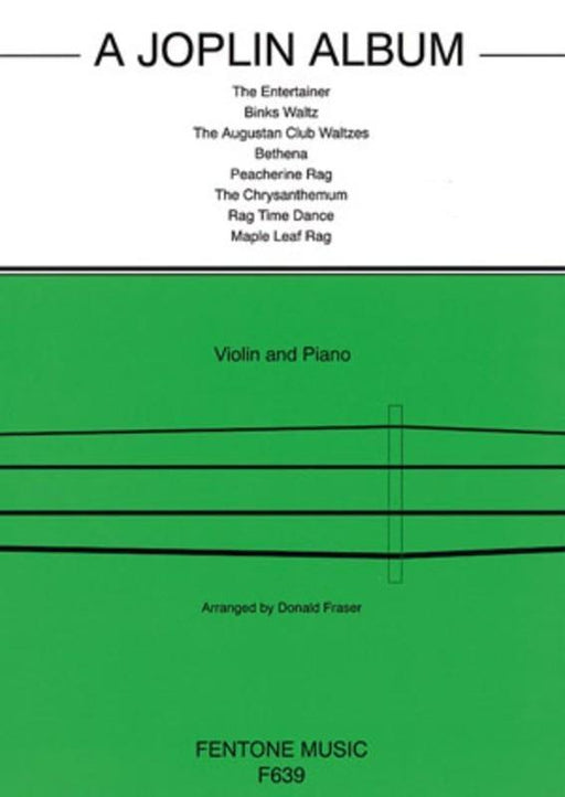 A Joplin Album, Violin-Strings-Fentone Music-Engadine Music