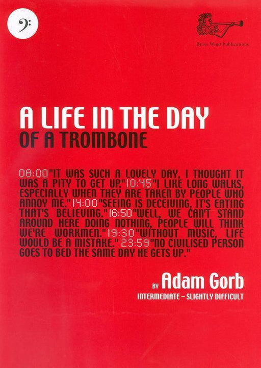 A Life in the Day of a Trombone-Brass-Brass Wind Publications-Engadine Music