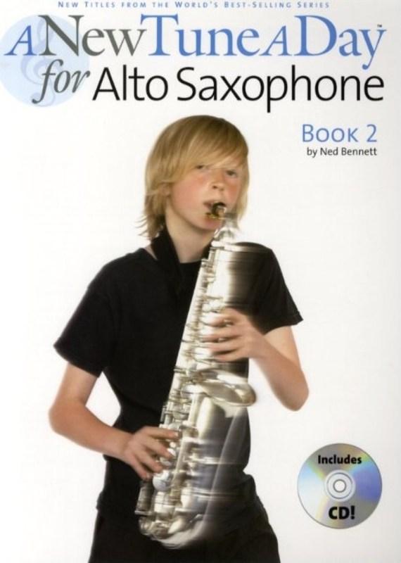 A New Tune A Day Alto Sax Book 2, Book & CD-Woodwind-Boston Music-Engadine Music