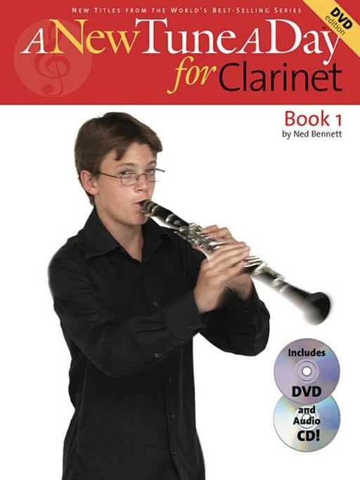 A New Tune A Day for Clarinet - Book 1 Book CD & DVD-Woodwind-Boston Music-Engadine Music